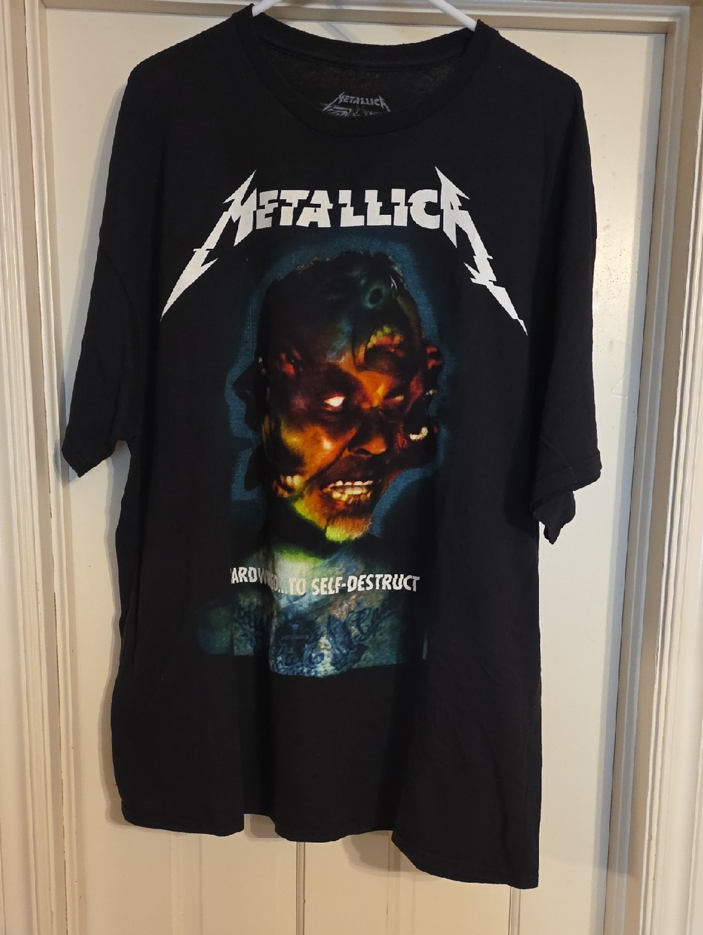 Metallica Men’s Black Short Sleeve Graphic Tee - Black